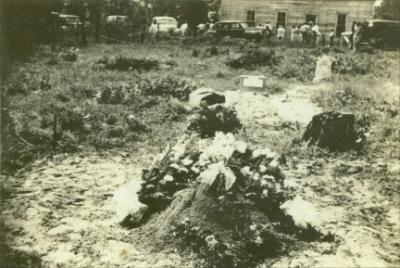 Oma Lindsey funeral 1942