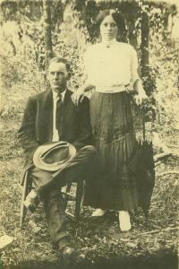 Walter Booth and Lola Lindsey